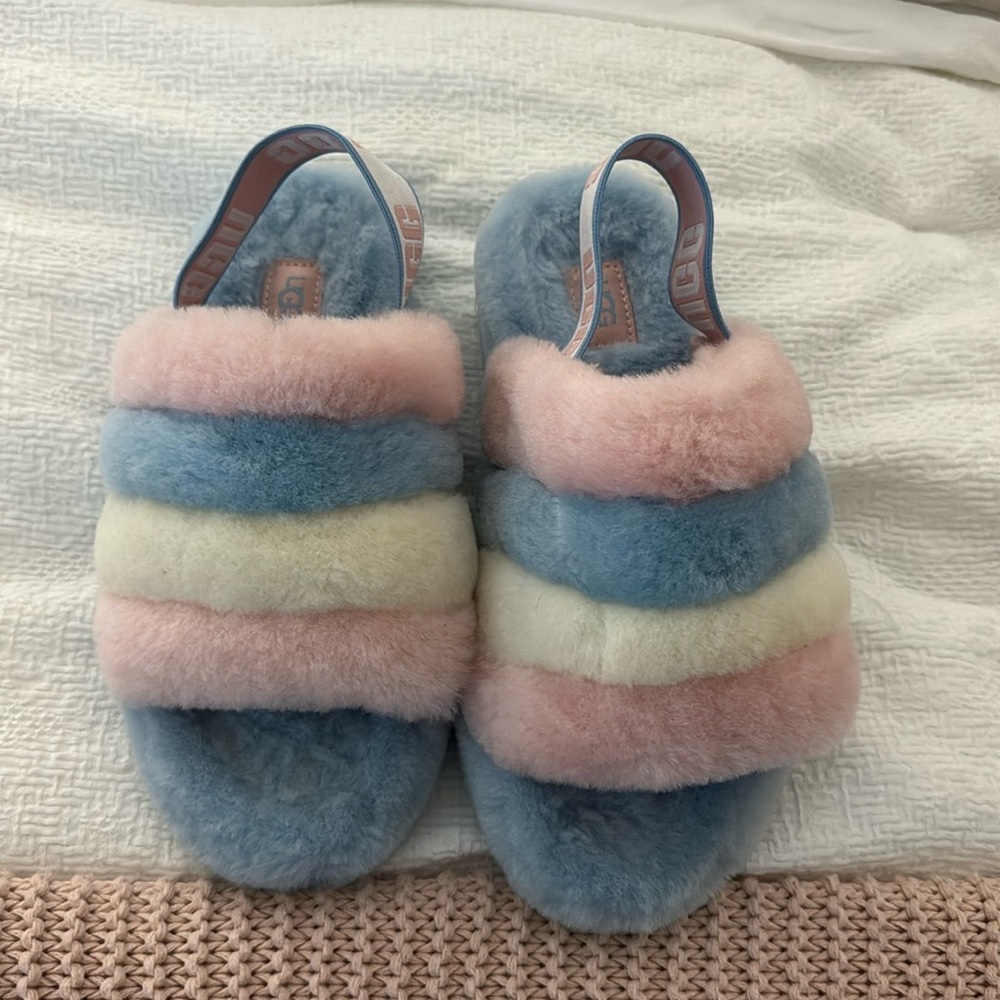 UGG Fluff Slippers size 6US Women